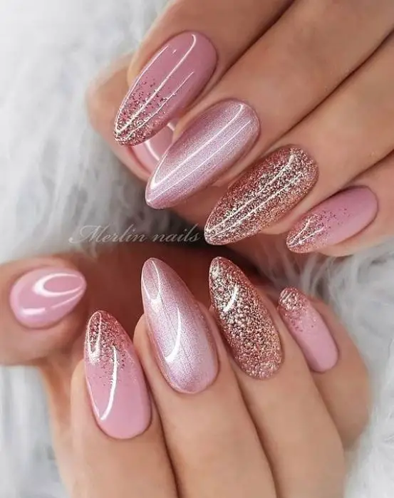 Almond New Year Nails 2024: 17 Elegant Ideas to Sparkle