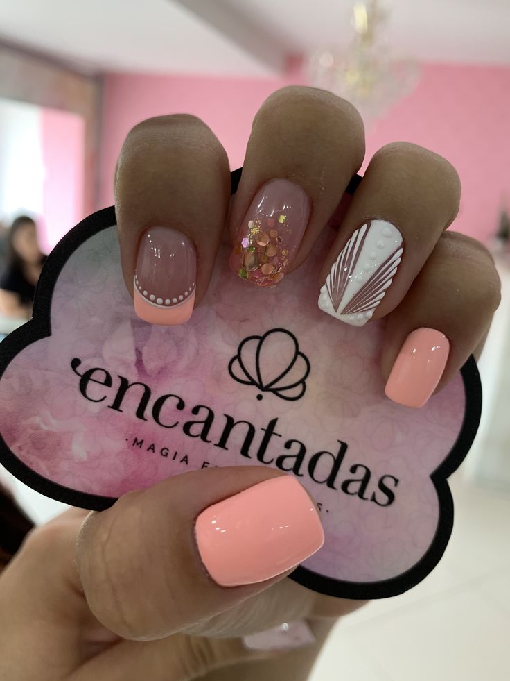 Pin de Noemy Rodriguez en Encantadas | Manicura para uñas cortas ...