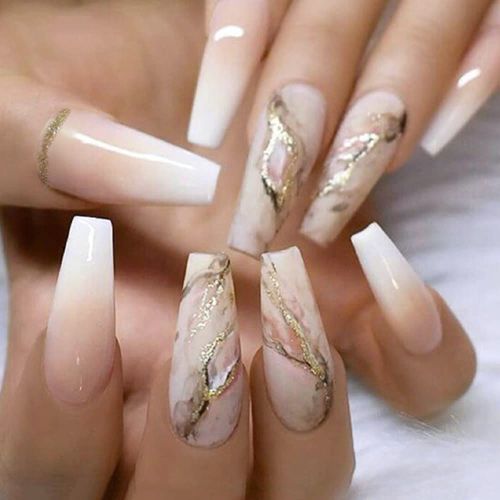 Summer Ballerina Nail Designs