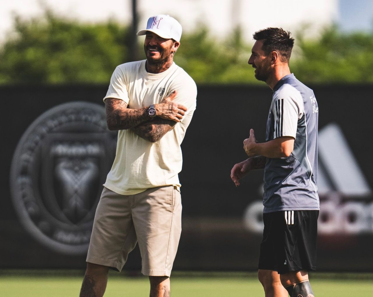 David Beckham trở lại nước Mỹ, lập tức nói lời có cánh về Messi và Inter Miami- Ảnh 2.